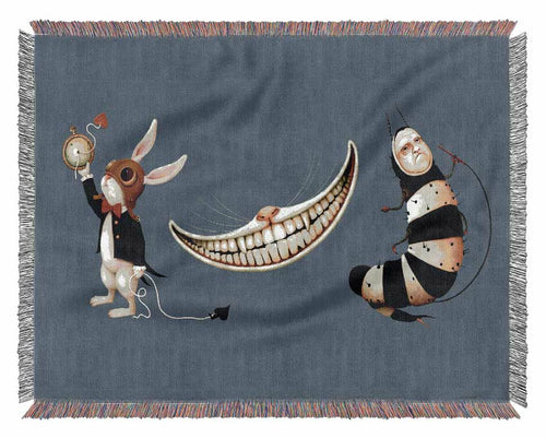 Alice In Wonderland Rabbit Cat And Caterpillar